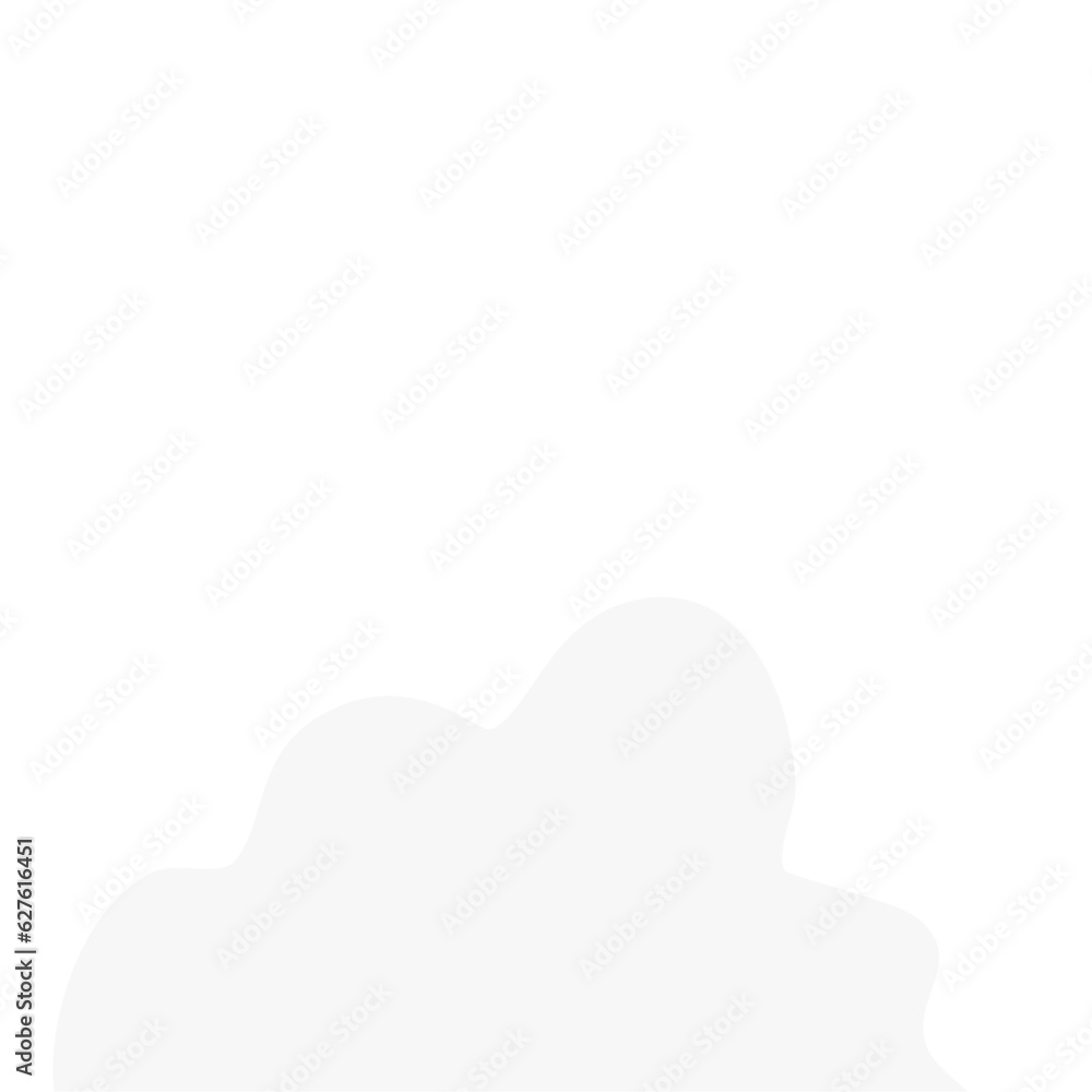 White Cloud Comic Explosion Style