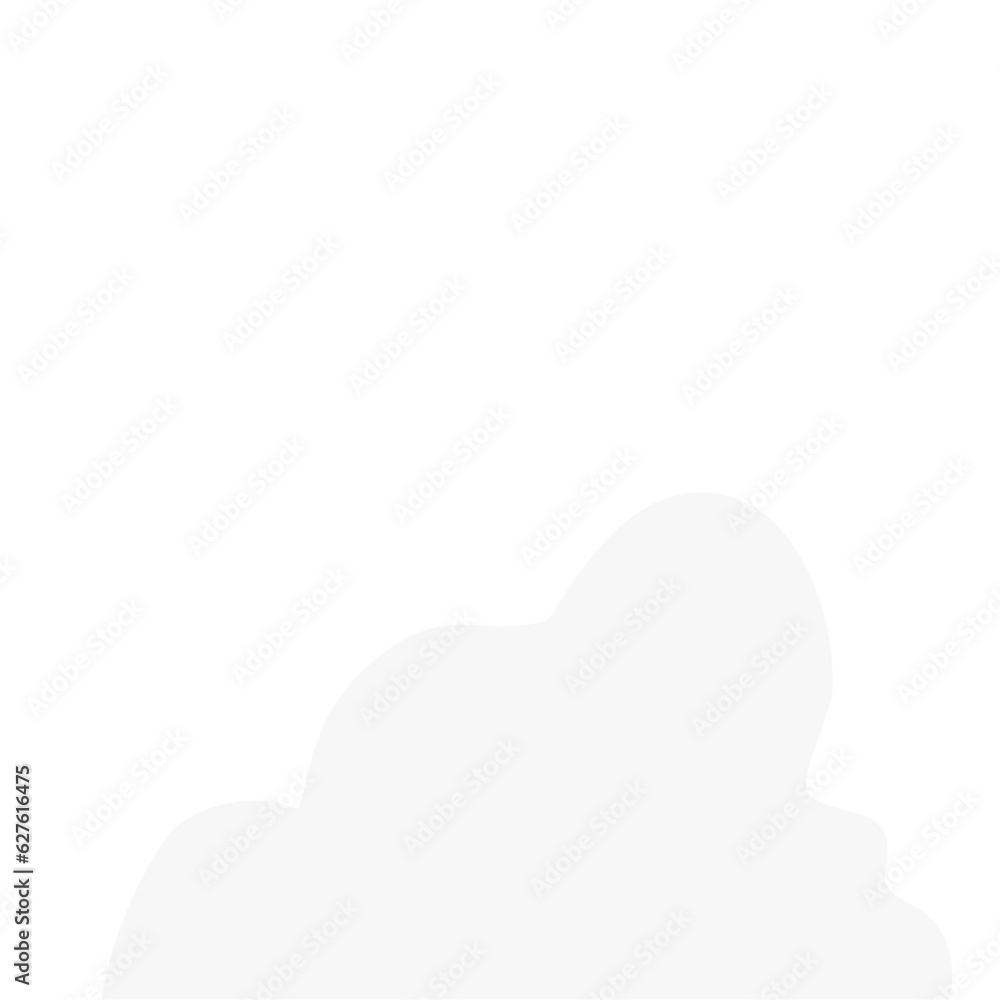 Obraz premium White Cloud Comic Explosion Style