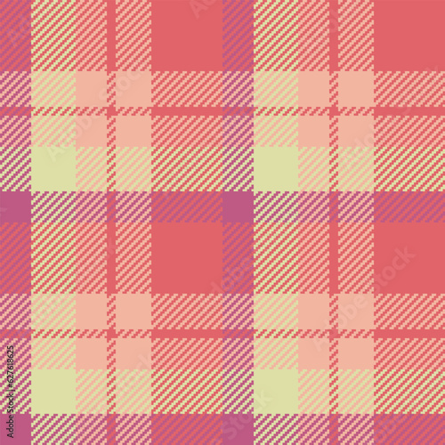 Fabric seamless pattern of texture check vector with a tartan background plaid textile.