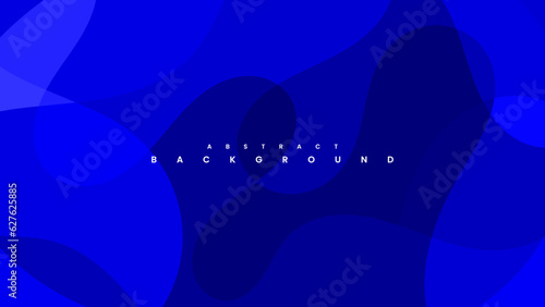 abstract blue organic background with waves for business