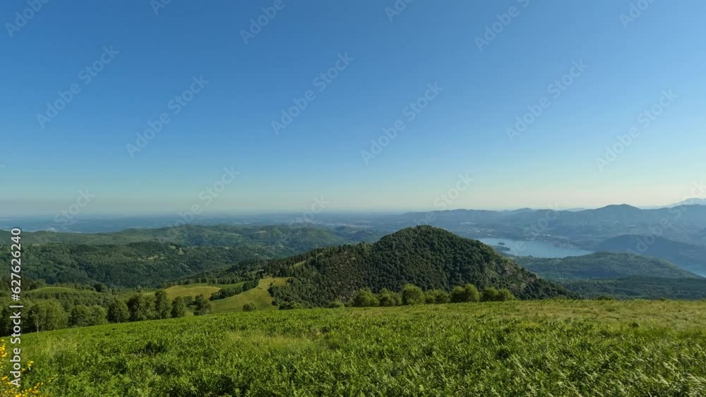 landscape with clouds at Mottarone north Italy landscape with clouds at Mottarone north Italy
