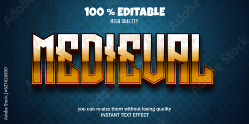 Medieval  text effect