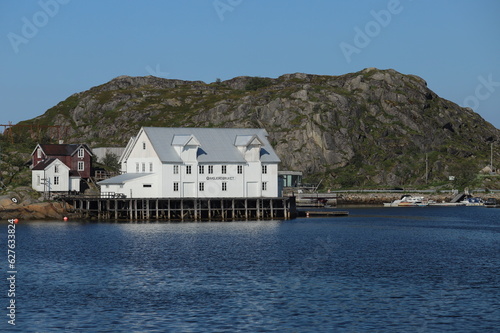 port de l'ile de Skova, Norvège, Lofoten