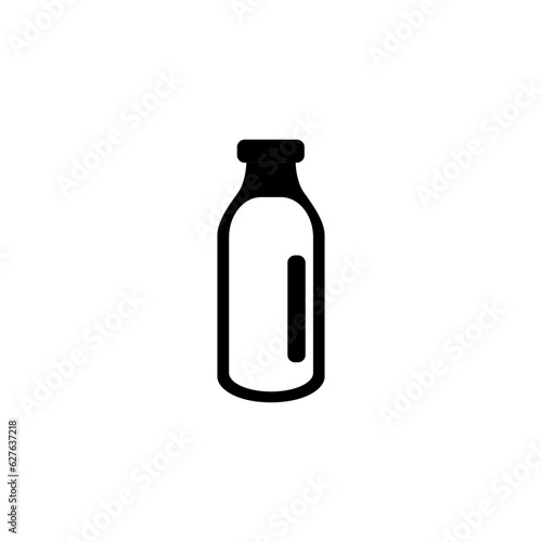 milk bottle vector