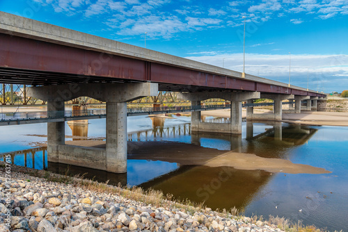 Meewasin Trail in the city of Saskatoon, Canada