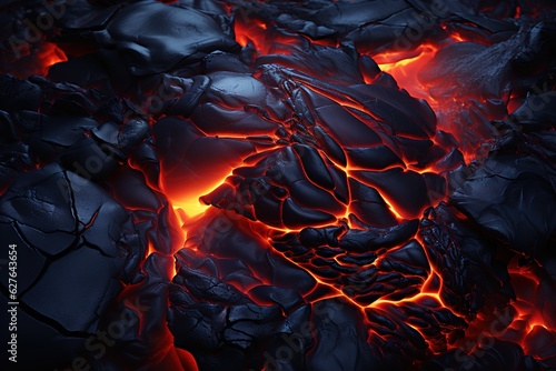 lava flows surface  © stasknop