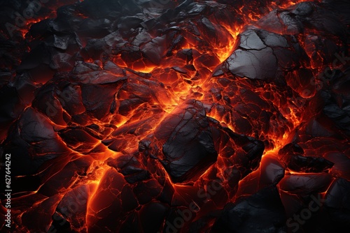 lava flows