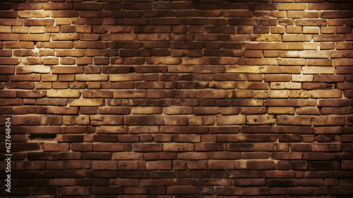 Stage-Inspired Brick Wall with a Vibrant Twist