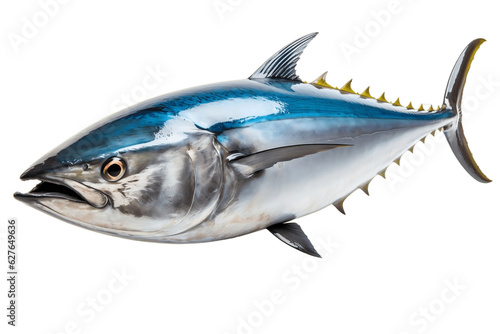 Tuna Fish Transparent Background. Generative AI