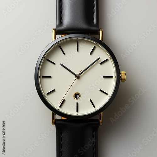 minimalistic wristwatch design