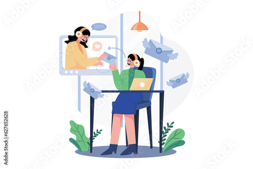 Customer Service Support via Email