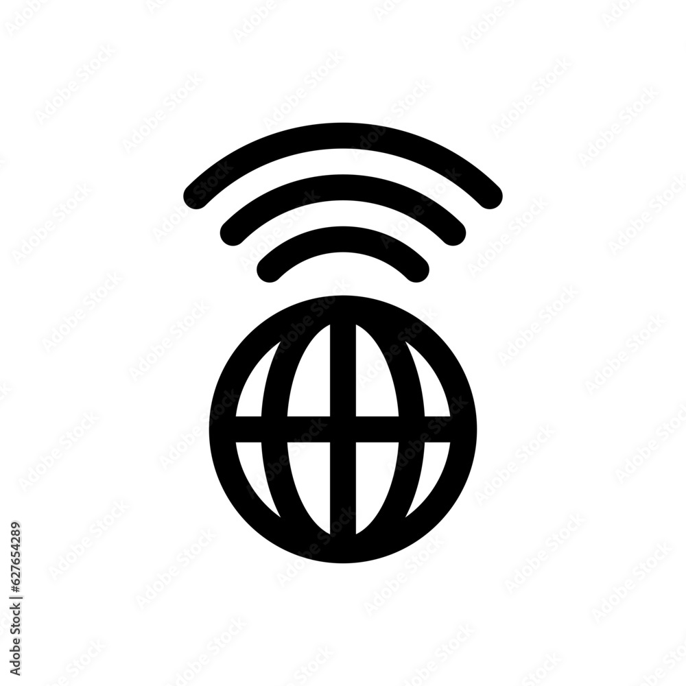 global communication line icon global communication line icon