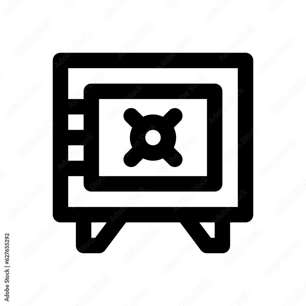 safe box line icon safe box line icon