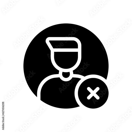 fired glyph icon