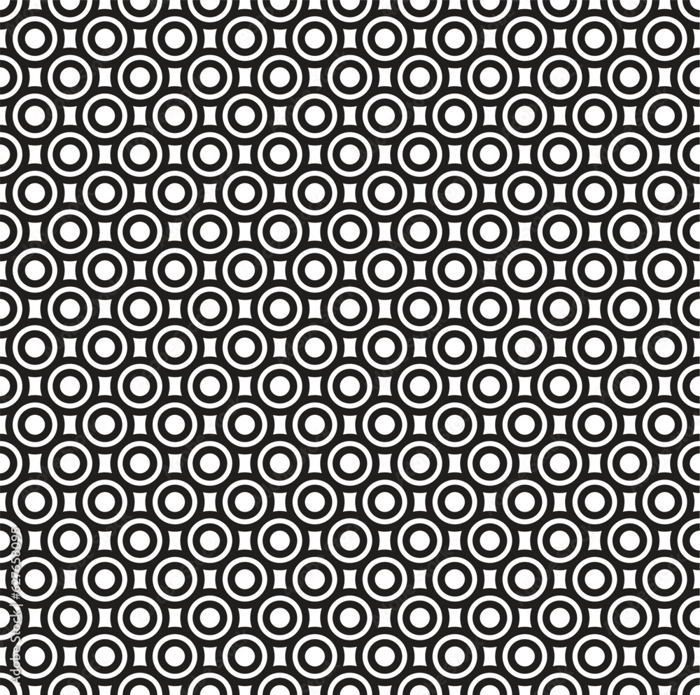 Seamless pattern. Modern stylish texture. Repeating geometric circle pattern. Simple graphic design. Seamless pattern. Modern stylish texture. Repeating geometric circle pattern. Simple graphic design.
