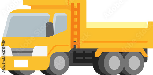 働く車・ダンプカー.