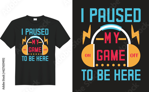 t shirt design Gaming play player sport graphic t shirt