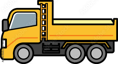 働く車・ダンプカー.