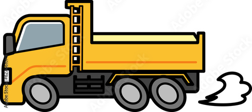 働く車・ダンプカー.