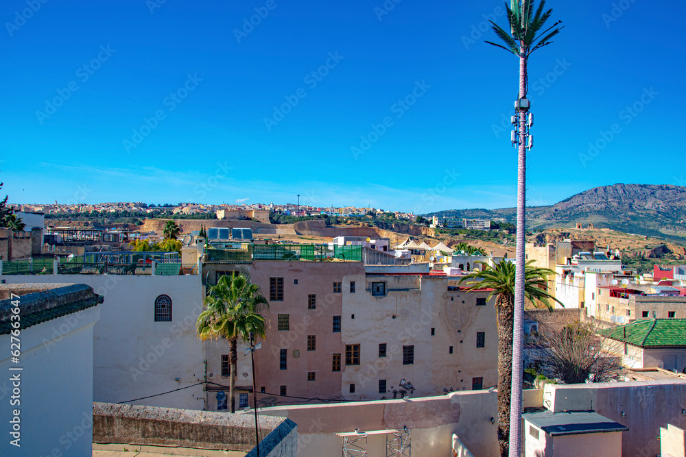 Obraz premium view of the city of the city