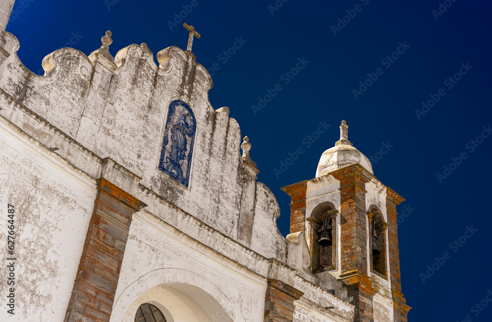 Kościół Santa Maria da Lagoa w Monsaraz w Portugalii