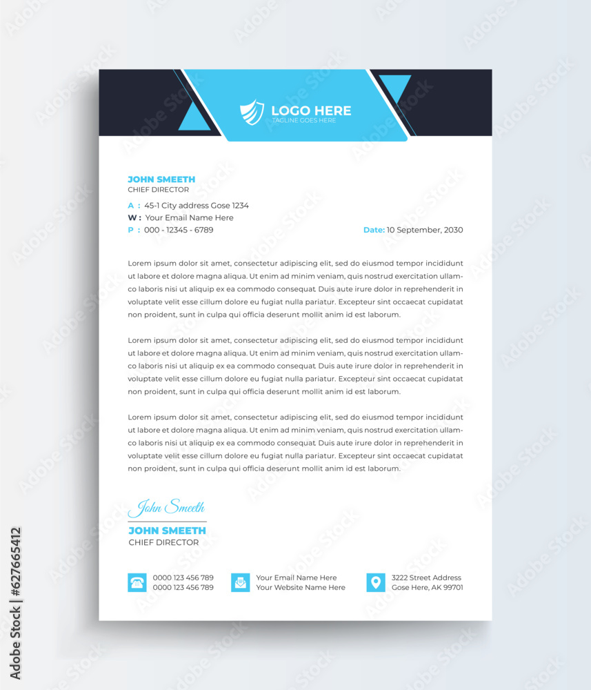 Security Service modern letterhead design template. creative modern letterhead design template for your project. Printable A4 size, Template. Security Service modern letterhead design template. creative modern letterhead design template for your project. Printable A4 size, Template.