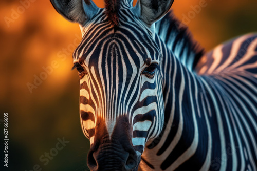 Zebra  Wildlife Photography  Generative AI