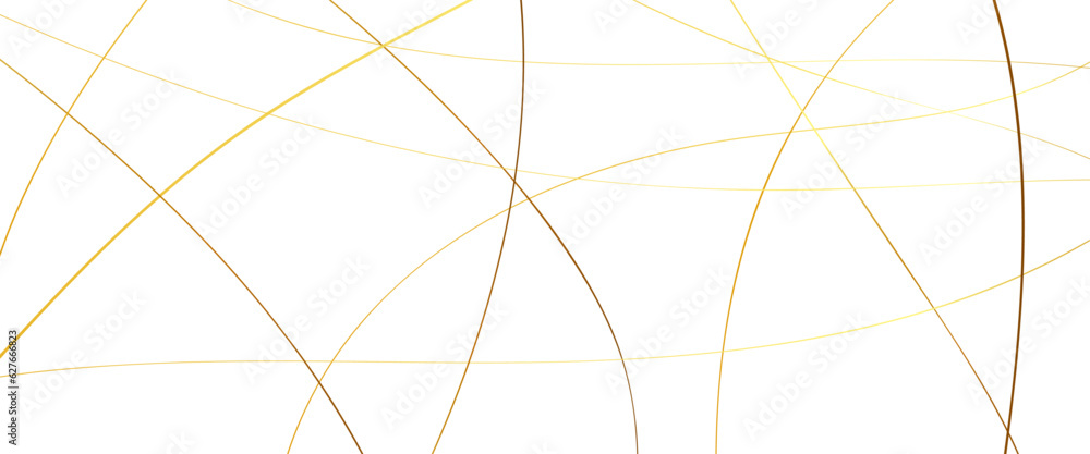 White abstract background with golden diagonal lines and shadows ...