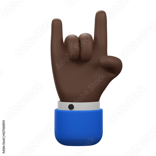 Rock Hand Gesture