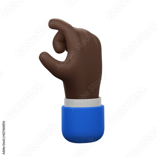 Size Measuring Hand Gesture