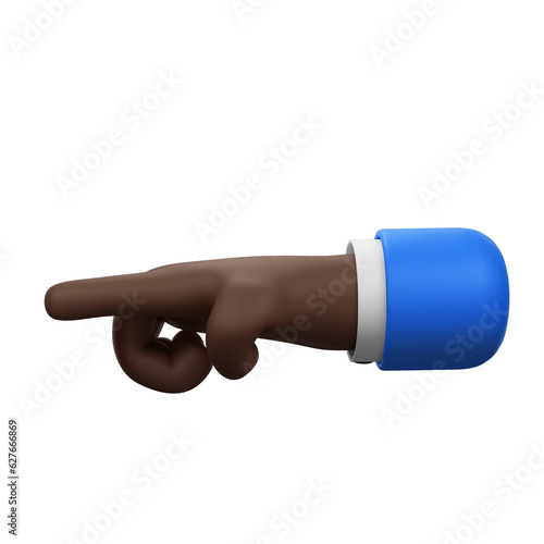 Pointing Side Gesture