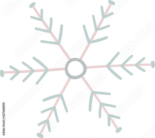 Snowflake doodle