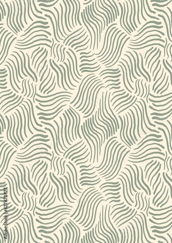 abstract pattern with lines animals 