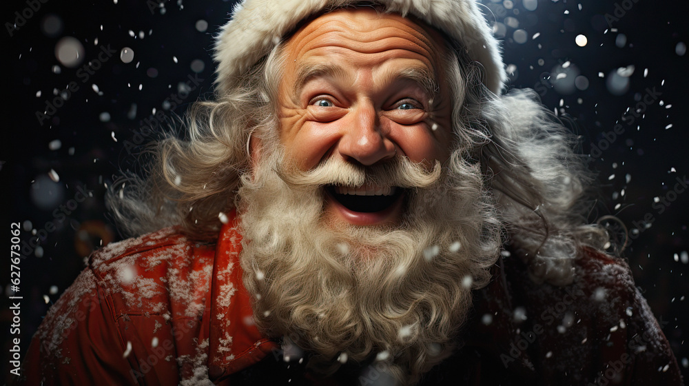 funny Santa Claus , ai generative funny Santa Claus , ai generative