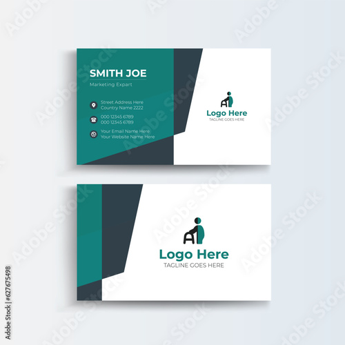 Senior Care Personal visiting card design, company visiting card design template senior care hospital,