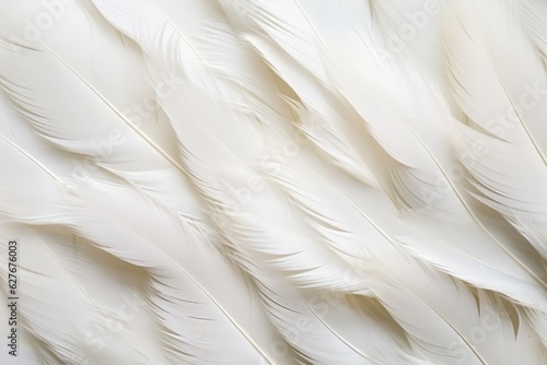 White feather pigeon background. Generate Ai