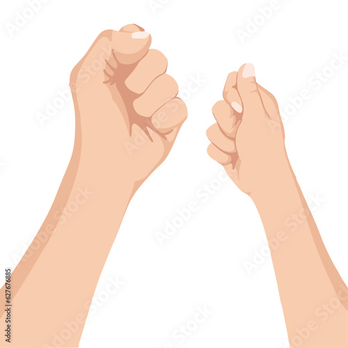 isolated hand held design