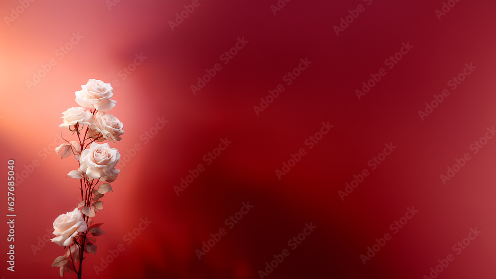 Rosen Strauß mit schönen Hintergrund Farben für Muttertag und Valentdienstag für Poster und Drucksachen Nahaufnahme, ai generativ Rosen Strauß mit schönen Hintergrund Farben für Muttertag und Valentdienstag für Poster und Drucksachen Nahaufnahme, ai generativ