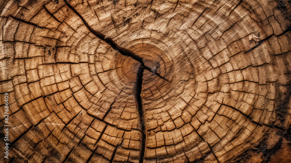 Fototapeta premium Weathered Burbed Wood