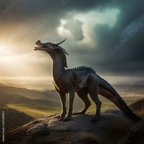 tyrannosaurus dinosaurs 3d render © ahtasham
