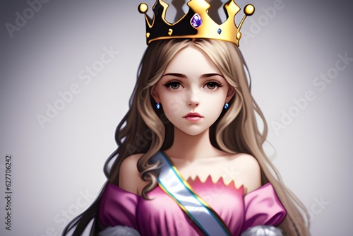 Crown girl3
Generative AI photo