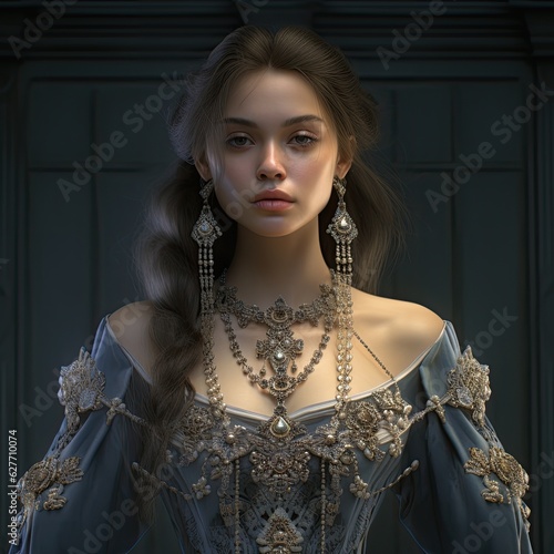 Portrait of a beautiful woman