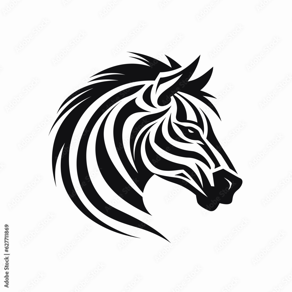 Esport vector logo zebra, zebra icon, zebra head, vector Esport vector logo zebra, zebra icon, zebra head, vector