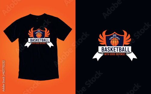 Unleash the Baller Spirit with our Basketball T-Shirt Design!