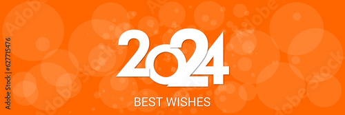 2024 - happy new year - best wishes 2024 background