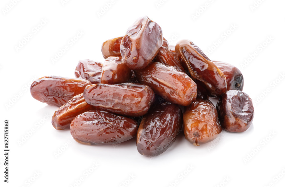 Dates isolated on white background Dates isolated on white background