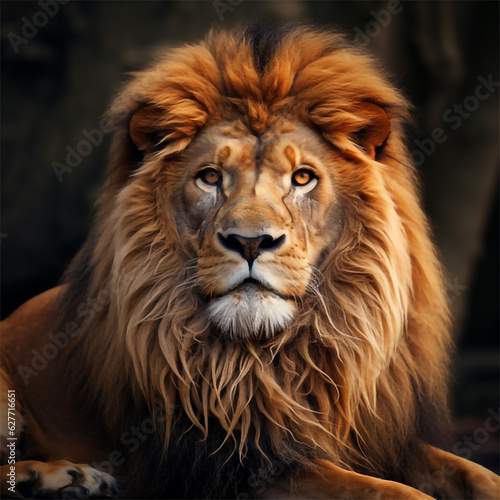 LION  IMAGE AI GENERATIVE © lemya