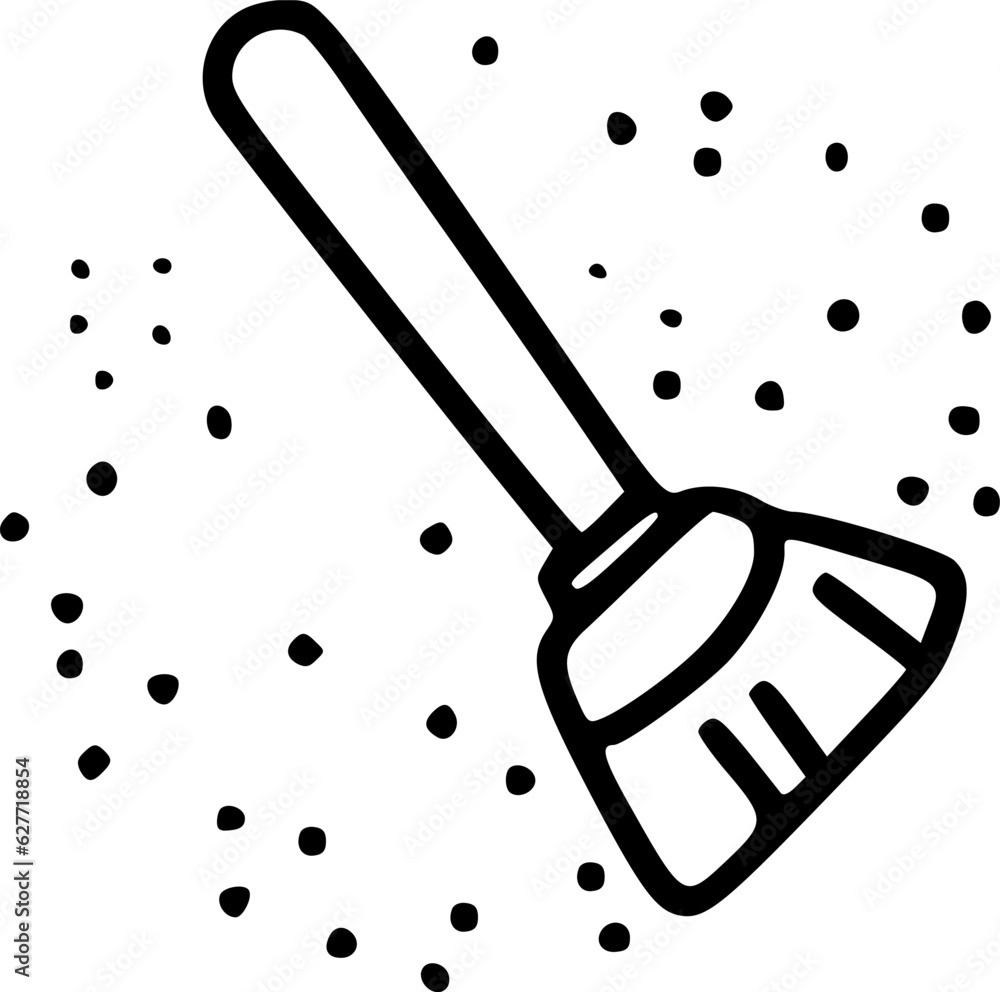 Cleaning, mop line icon. linear style sign for mobile concept and web sign, symbol, vector, art Cleaning, mop line icon. linear style sign for mobile concept and web sign, symbol, vector, art