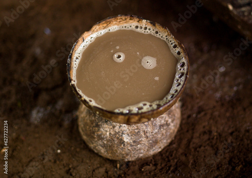 Kava to drink at a traditional ceremony, Sanma Province, Espiritu Santo, Vanuatu photo