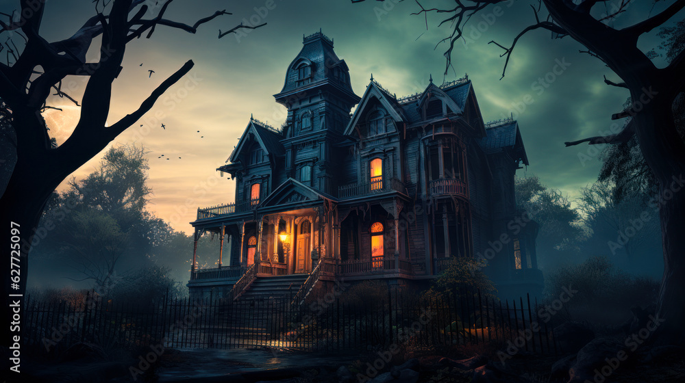 Eerie Haunted House: Lost in the Shadows